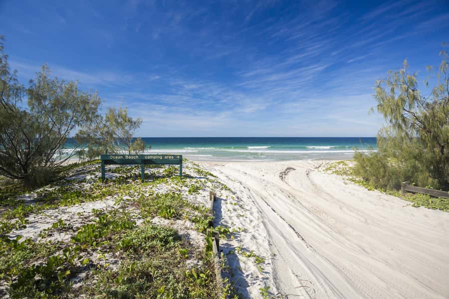From Brisbane: Bribie Island Day Trip and 4x4 tour - The 4WD beach drive: why 22 km matters (and when it might feel bumpy)