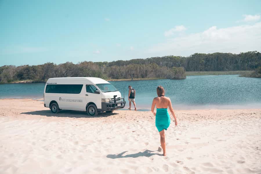 From Brisbane: Bribie Island Day Trip and 4x4 tour - Fort Bribie ruins and WWII stories: history you can picture