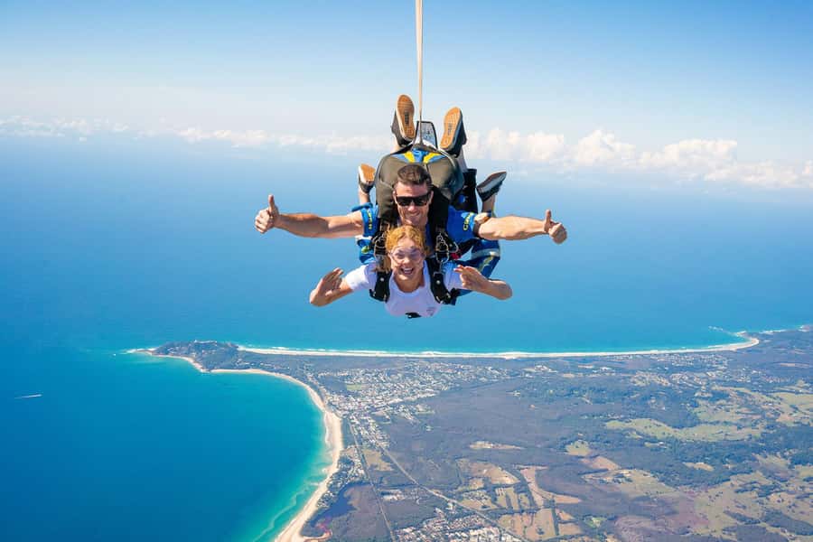From Brisbane: Tandem Skydive Experience over Byron Bay - Why Byron Bay makes this tandem skydive feel special