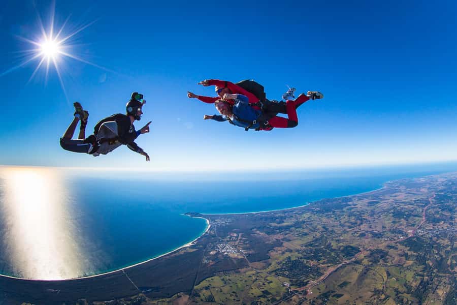From Brisbane: Tandem Skydive Experience over Byron Bay - From Brisbane to Byron Bay: smooth transfers or plan for flexibility