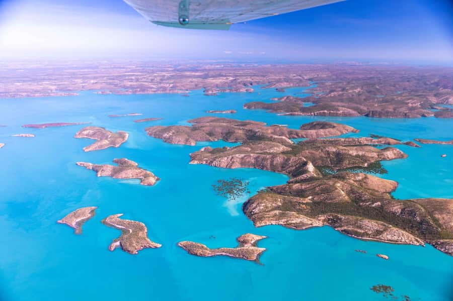 From Broome: Buccaneer Explorer Half-Day Scenic Flight - King Sound and Dampier Peninsula, from giant tides to big bays