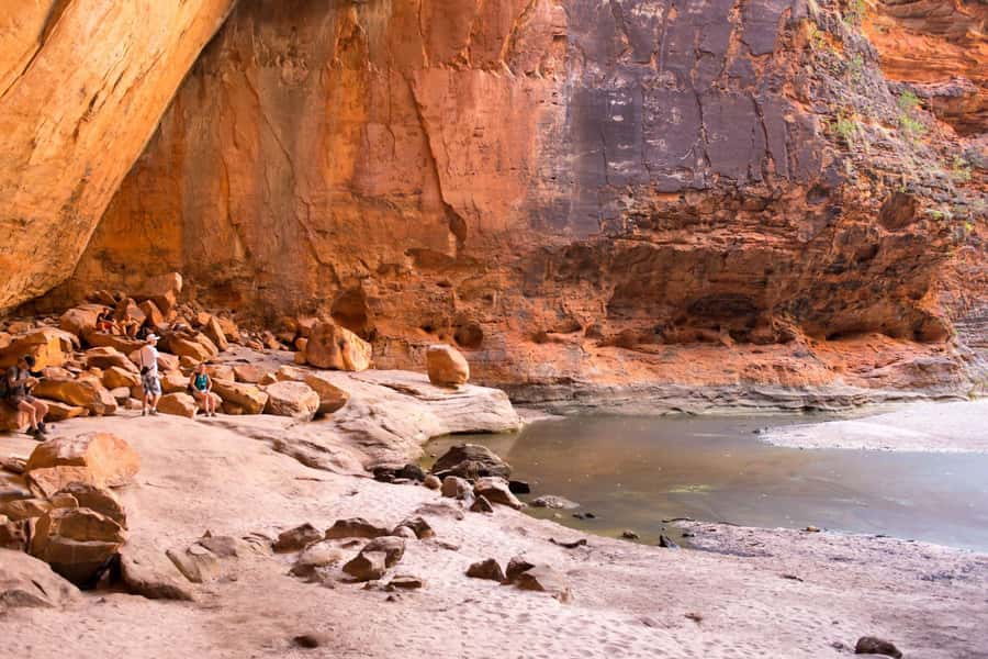 From Broome: Bungle Bungle Explorer Scenic Flight - Halls Creek Break and Flying Pattern Over Bungle Bungle Massif