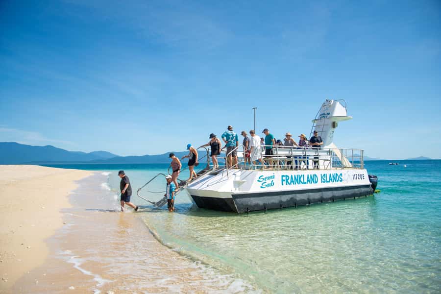 From Cairns: Frankland Island All-Inclusive Day Tour - The Mulgrave River cruise and the quick hop to the reef
