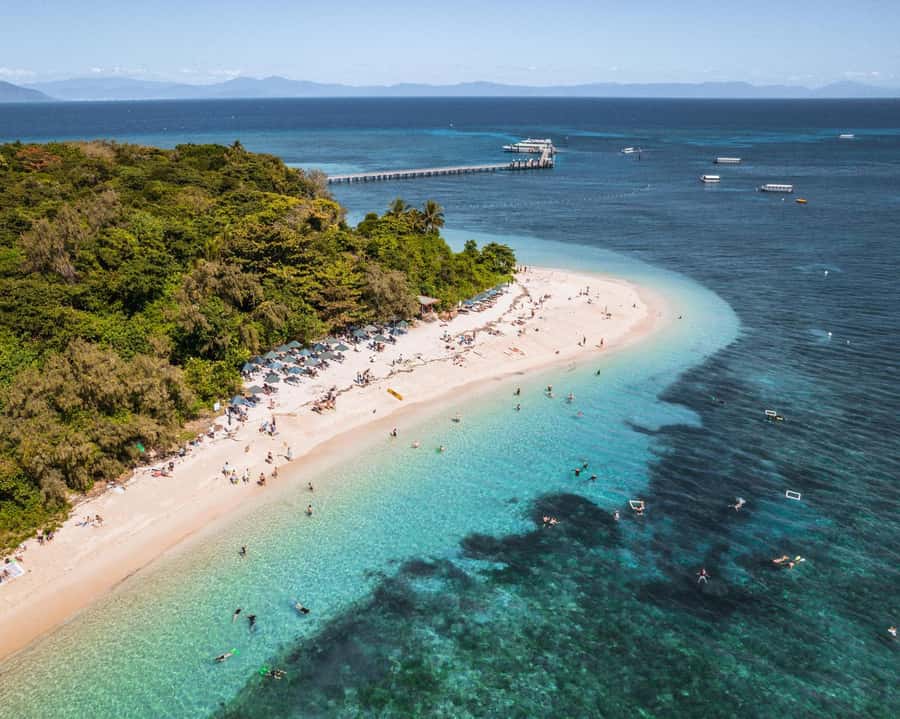 From Cairns: Green Island Full-Day Cruise - From Cairns to Green Island, by catamaran
