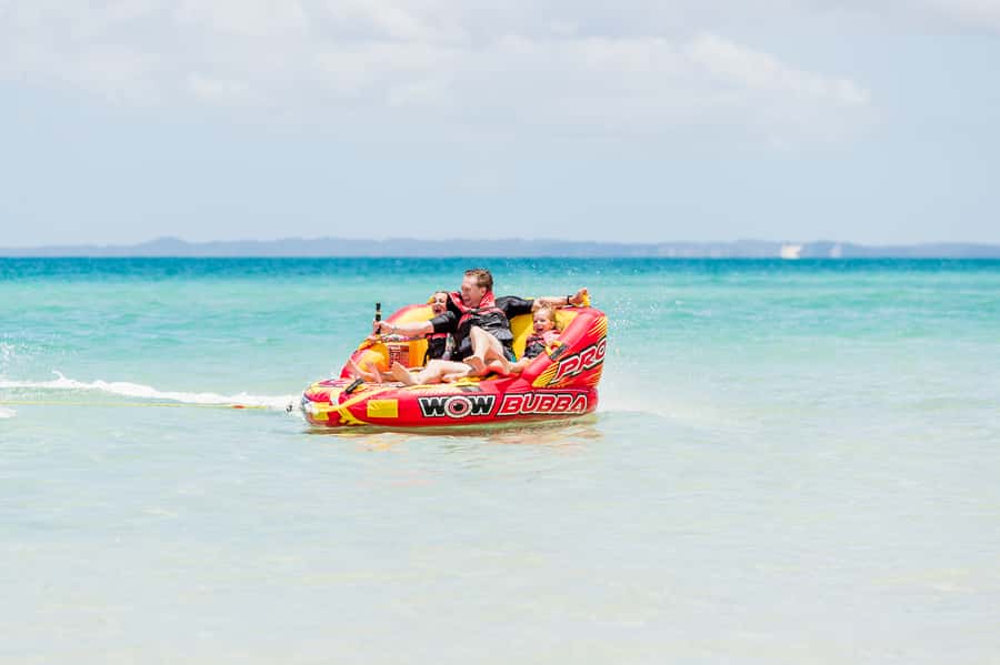 From Hervey Bay: Remote K'gari Tour by Boat with Lunch - Whale Season: Guaranteed Sightings and the Thrill Factor