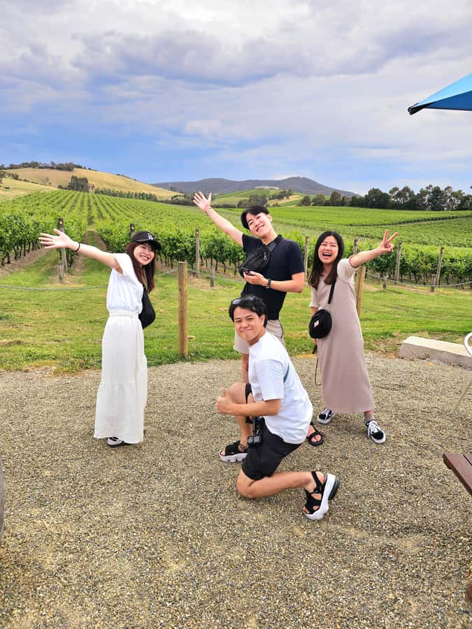 From Melbourne: Redwoods Forest & Yarra Valley Wine Tour - Warburton village in a short window, what you can do with 45 minutes