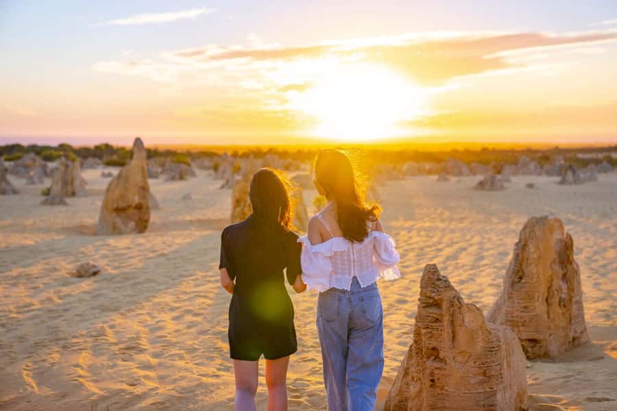 From Perth: Pinnacles Sunset and Stargazing Tour with Dinner - Dinner under the stars: real food in the right setting