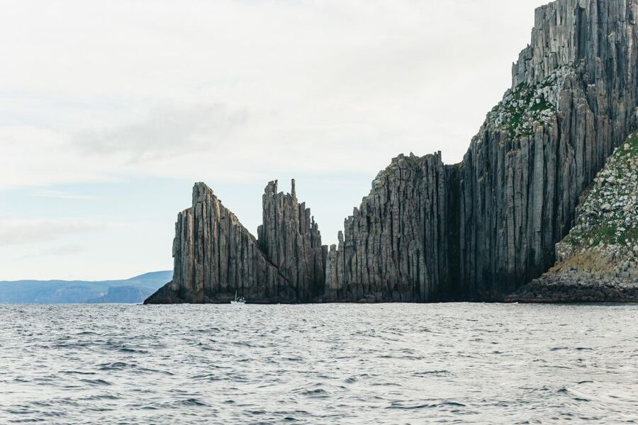 From Port Arthur: Tasman Island Wilderness Cruise - Guides, safety, and the commentary level (including microphone gripes)