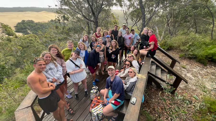 From Rainbow Beach: 2-Day K'gari (Fraser Island) 4WD Tour - Beach-side camp night: tents, stars, and how guides set the vibe