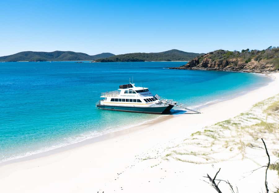 From Rosslyn: Great Keppel Island Adventure Tour with Lunch - Boom Netting: The Fun, Gently Chaotic Highlight