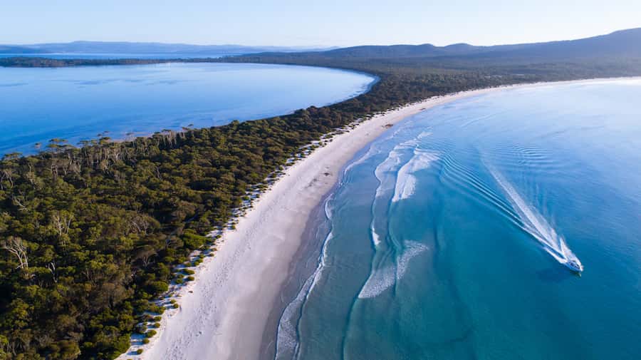 From Triabunna: Maria Island Cruise & Guided Walk with Lunch - Darlington Probation Station: walking convict-era buildings with a guide who connects the dots