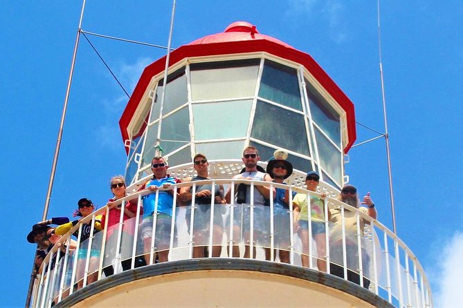 Full-Day 1770 Tour by LARC Amphibious Vehicle Including Sandboarding and Bustard Head Lightstation - Bustard Head Lightstation: the main history stop (with an age rule)