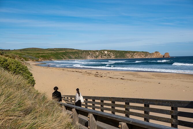 Full-Day Phillip Island Tour with Kangaroo, Koala and Penguin Parade - Woolamai Beach: quick coastal air, big payoff for photos