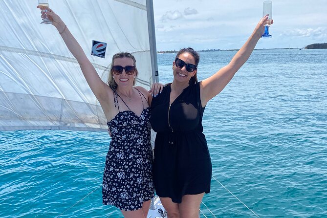 Gold Coast 2 hour Sunset Sailing Cruise with Drinks&Tasting Plate - The yacht size, and why it matters for your sunset