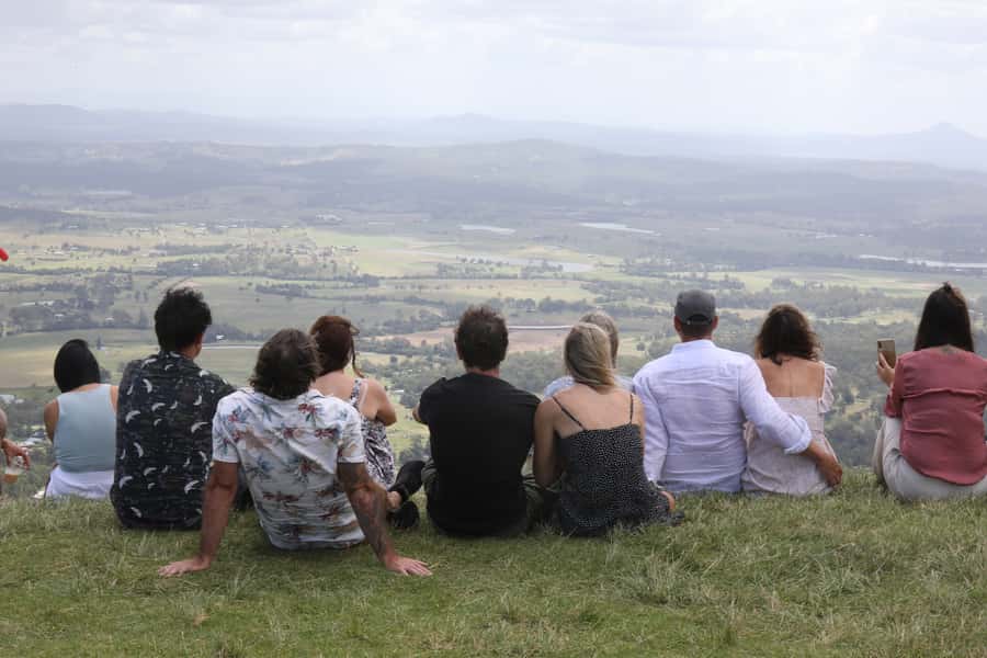 Gold Coast: Daytime Glow Worm Caves and Hop-on Hop-off Tour - Optional wine tasting for $10 and free fudge tasting