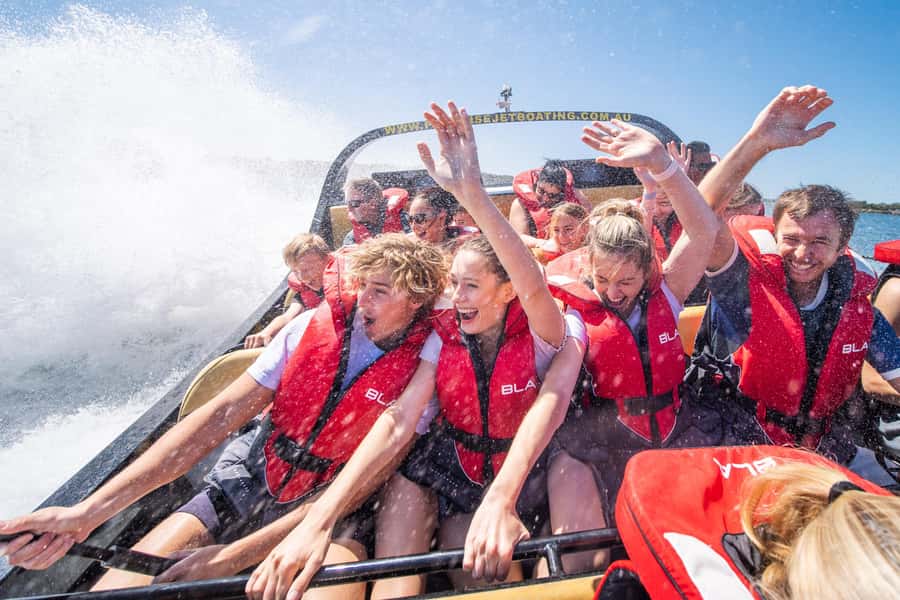 Gold Coast: Extreme Jet Boat Blast Ride - 30 Minutes On The Jet Boat: Spins, Slides, And Fast Turns