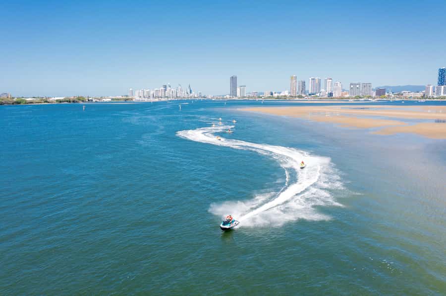 Gold Coast:Full Speed 30-Minute Jet Ski Safari-No Slow Zones - The 1-Kilometer Practice Track That Makes You Comfortable Fast