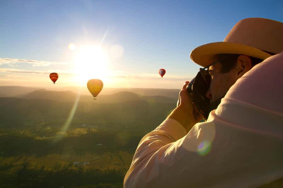 Gold Coast: Hot Air Balloon Flight+Vineyard Breakfast+Alpaca - Balloon Inflation: The Part You Only See in Person