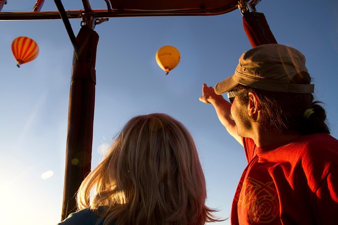 Gold Coast Hot Air Balloon + Winery Breakfast + Return Transfers - At the launch site: balloon inflation, safety, and big morning energy