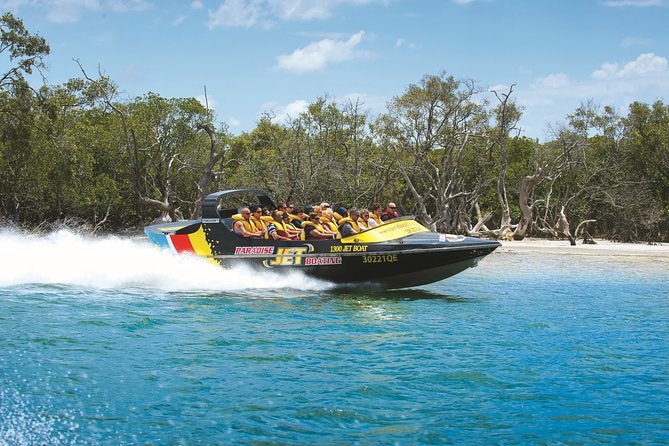 Gold Coast Jet Boat Adventure – 1-Hour Thrill Ride - Landing at Mariners Cove and Getting Ready Fast