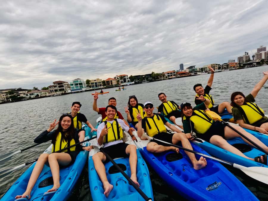 Gold Coast: Kayaking & Snorkelling Tour with Fish Feeding - Dolphins and stingrays: spotting wildlife without needing a guarantee