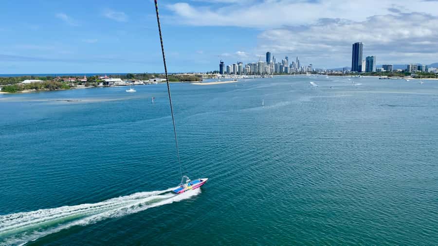 Gold Coast: Parasailing in Surfers Paradise - The Boat Trip Out to Sea: Views, Time, and the Big Build-Up