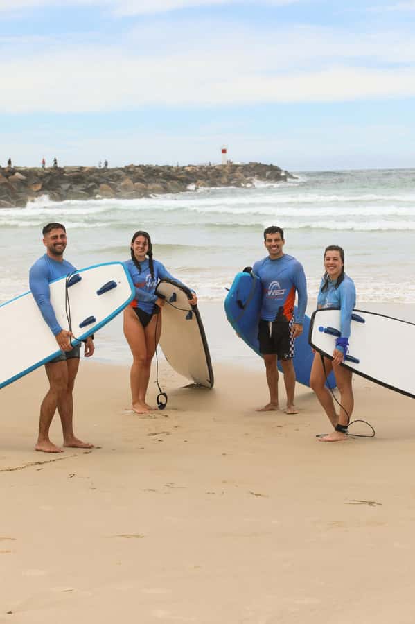 Gold Coast's Favourite Learn to Surf Lesson (Ages 13+) - Gold Coast surfing at The Spit, with Surfers Paradise views
