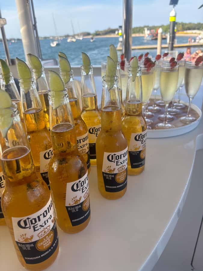 Gold Coast Sunset Cruise Aboard the Sun Goddess - Broadwater and the skyline: how to get the best views