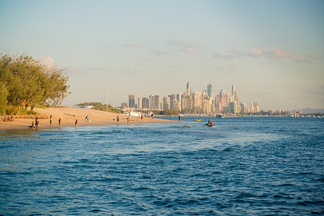 Gold Coast Sunset Cruise with sparkling wine & nibbles platter - Is it really sailing? The wind decides