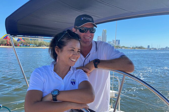 Gold Coast Sunset Cruise with sparkling wine & nibbles platter - Sparkling wine and the nibbles platter, plus BYO freedom
