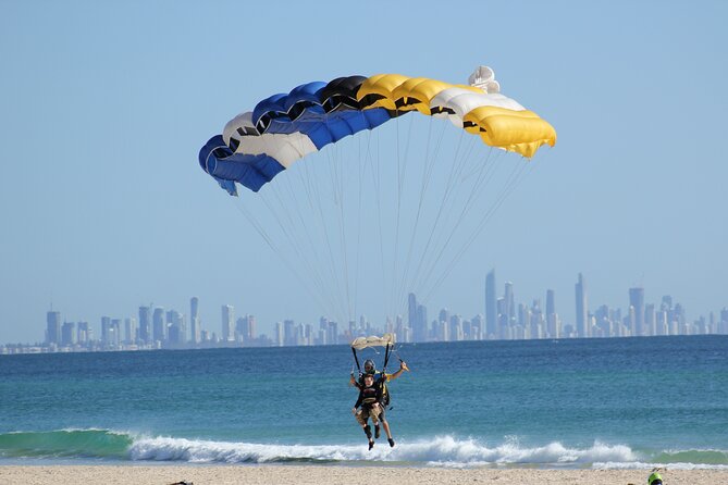 Gold Coast Tandem Skydive - Freefall Over the Beach: About 45 Seconds of Pure Speed