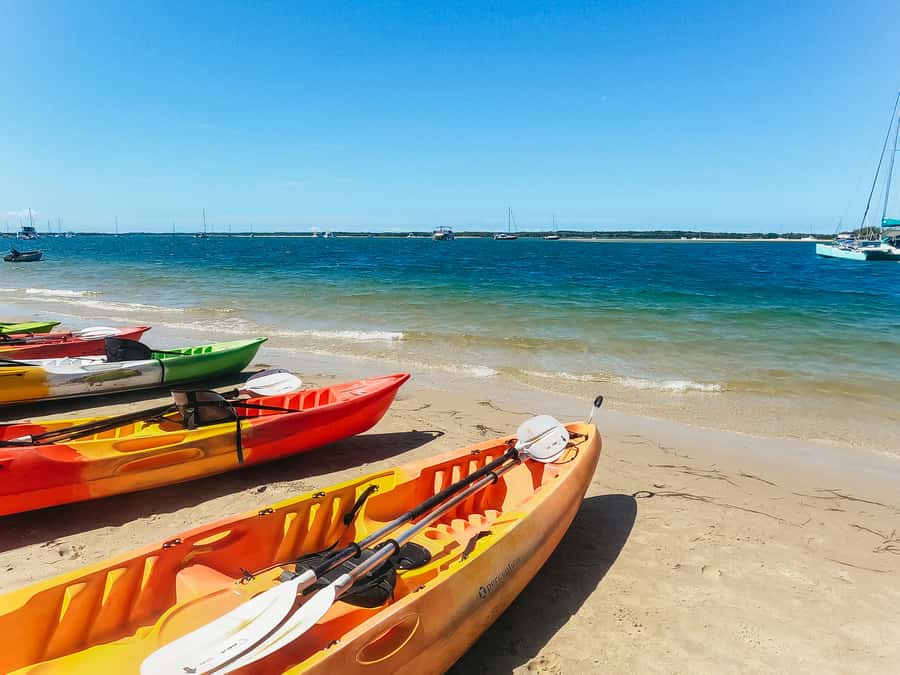 Gold Coast: Wave Break Island Kayaking & Snorkeling tour - The photo stop and snack break: skyline views and salty smiles