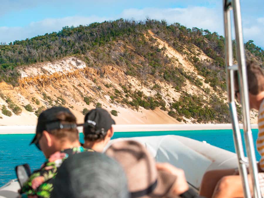 Hervey Bay: Half-Day Whale and Island Adventure by Boat - Getting on Board at Great Sandy Straits Marina (Urangan)