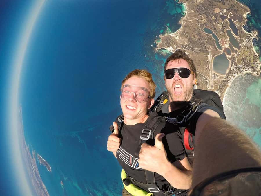 Hillary's Harbour: Rottnest Island Skydive and Ferry Package - Price and value at $337 per person