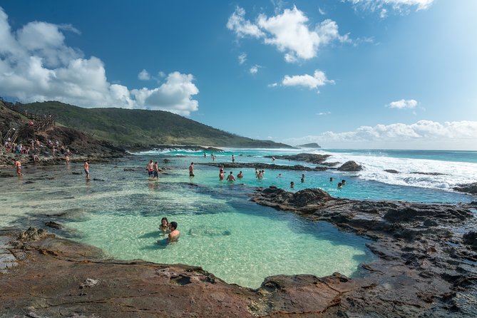 K'gari (Fraser Island) Explorer 2-Day Tour - Day 2: Pinnacles colored sands, Indian Head, and Champagne Pools