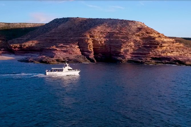 Kalbarri Sunset Cruise along the Coastal Cliffs - Mushroom Rock and the trail section from the water