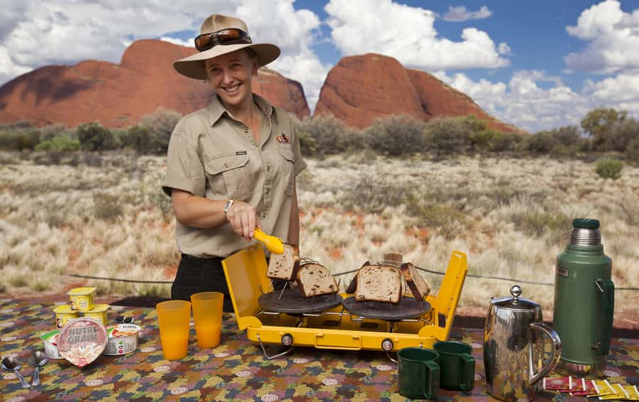 Kata Tjuta: Small Group Sunrise Tour with Picnic Breakfast - Getting to the national park: 40 km of desert driving