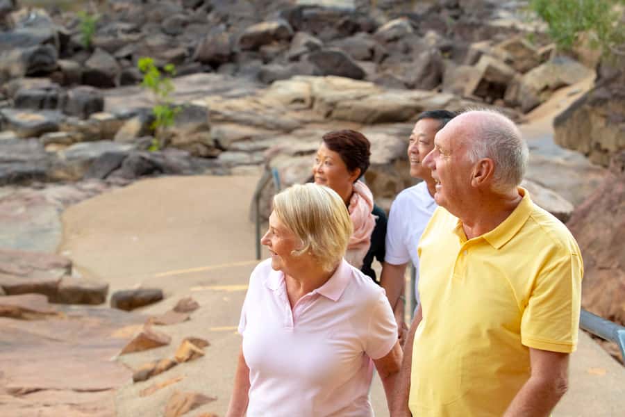 Katherine Gorge & Edith Falls Full-Day Tour from Darwin - Edith Falls: the swim option, when conditions allow