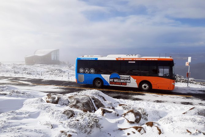kunanyi/Mt Wellington Explorer Bus- Return Tour (2.5 hours) - The Chalet and the Organ Pipes Walk option (3-hour return)