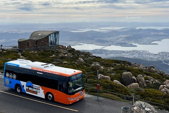 kunanyi/Mt Wellington Explorer Bus- Return Tour (2.5 hours) - Getting started at Brooke Street Pier (Franklin Wharf) without stress