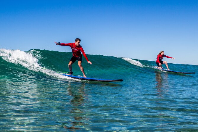 Learn to Surf at Surfers Paradise on the Gold Coast - When group size matters at the beachfront
