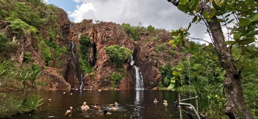 Litchfield & Berry Springs, Premium tour, 10 guests & lunch - Buley Rockholes: your first swim option and your first real walk