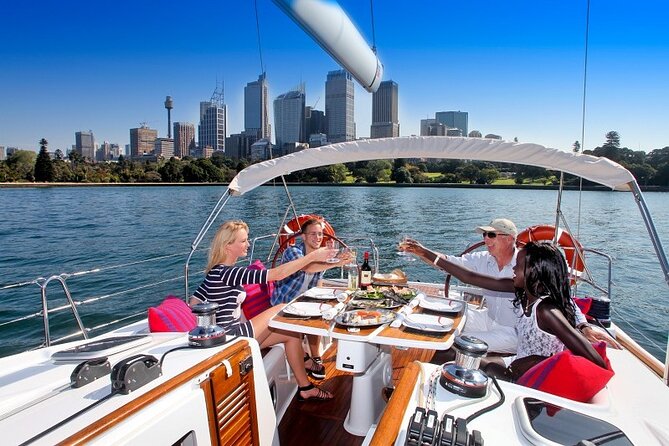 Luxury Sailing Cruise on Sydney Harbour with Lunch - The hands-on sailing moment: steering under guidance