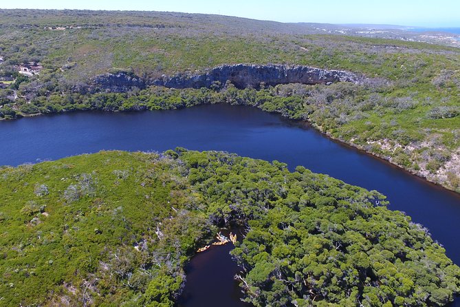 Margaret River Canoe Tour Including Australian Wild Food Lunch - The caves moment: you may look, but not enter