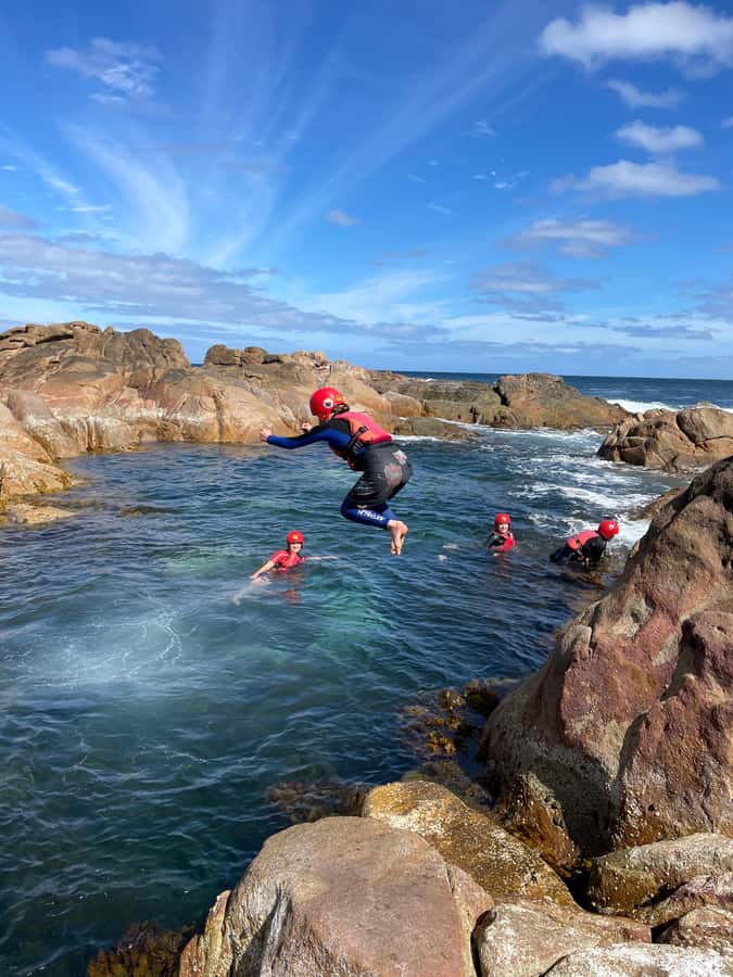 Margaret River: Coasteering Adventure with Guide - Wildlife moments: whales and sea lions depend on season and timing