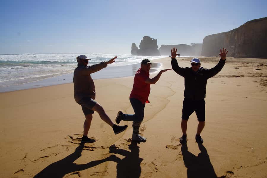 Melbourne: 4-Day Great Ocean Road (small group) to Adelaide - Day 1: Melbourne to Port Campbell, coastal towns, koalas, and shipwreck stories