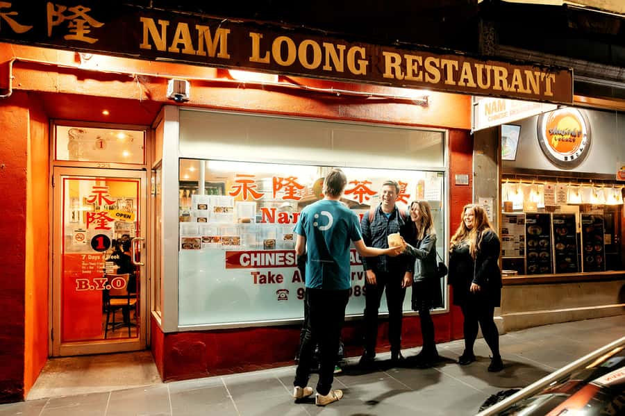 Melbourne: City Laneways Progressive Dinner and Drink - Melbourne Central street food stop and the CBD flavor shift