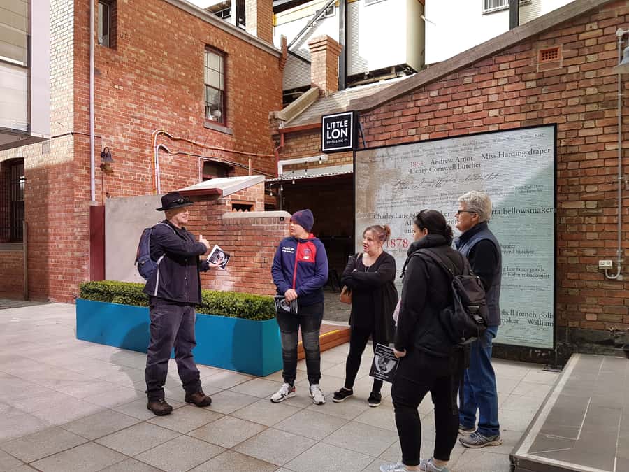 Melbourne: Gangsters, Brothels and Lolly Shops Tour - Michael Shelford, and the way the stories stay clear