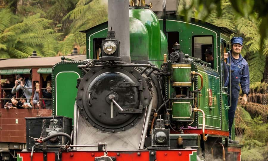Melbourne: Half-Day Puffing Billy Steam Train Experience - Belgrave Station: your steam-train starter pack
