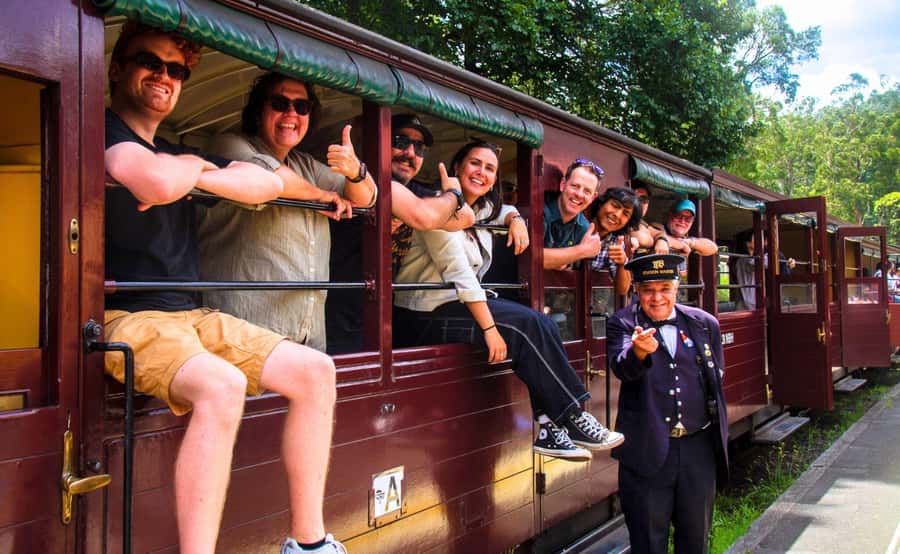 Melbourne: Half-Day Puffing Billy Steam Train Experience - On the road from Melbourne: making the Dandenongs feel close